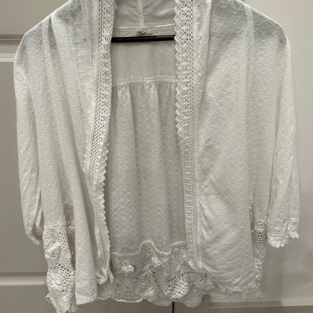 Cotton robe or beach cover-up